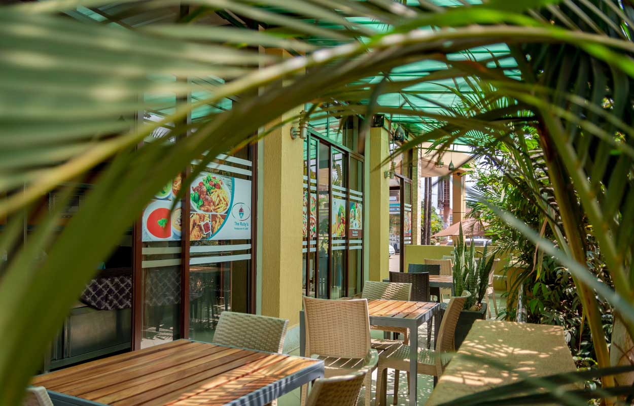 Private Dining, Exceptional Service - Ruby's Restaurant brings the outside in, to create an unexpected space hidden in the heart of Kampala.