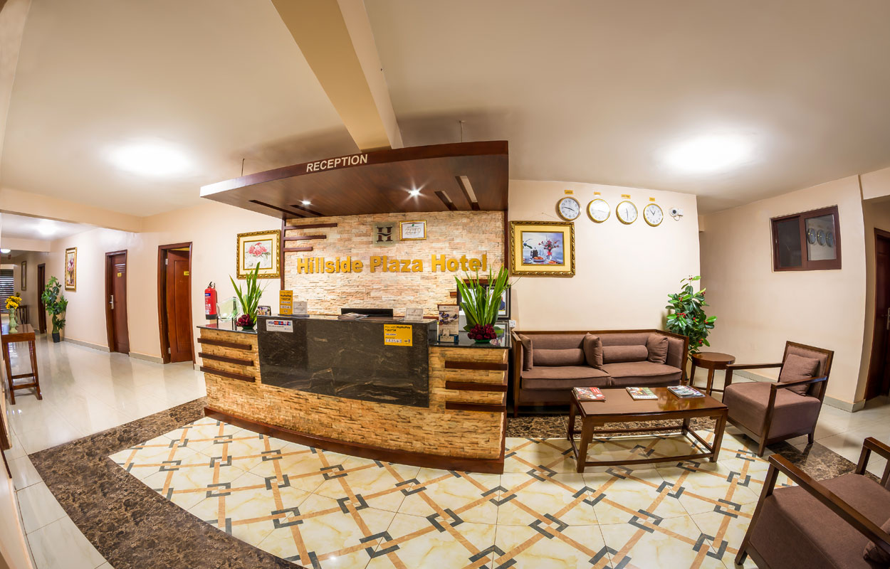 Hillside Plaza Hotel's reception is happy to provide you with information on sights in Helsinki and on the hotel's services